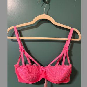 Hot pink Savage  X Fenty bra 36D